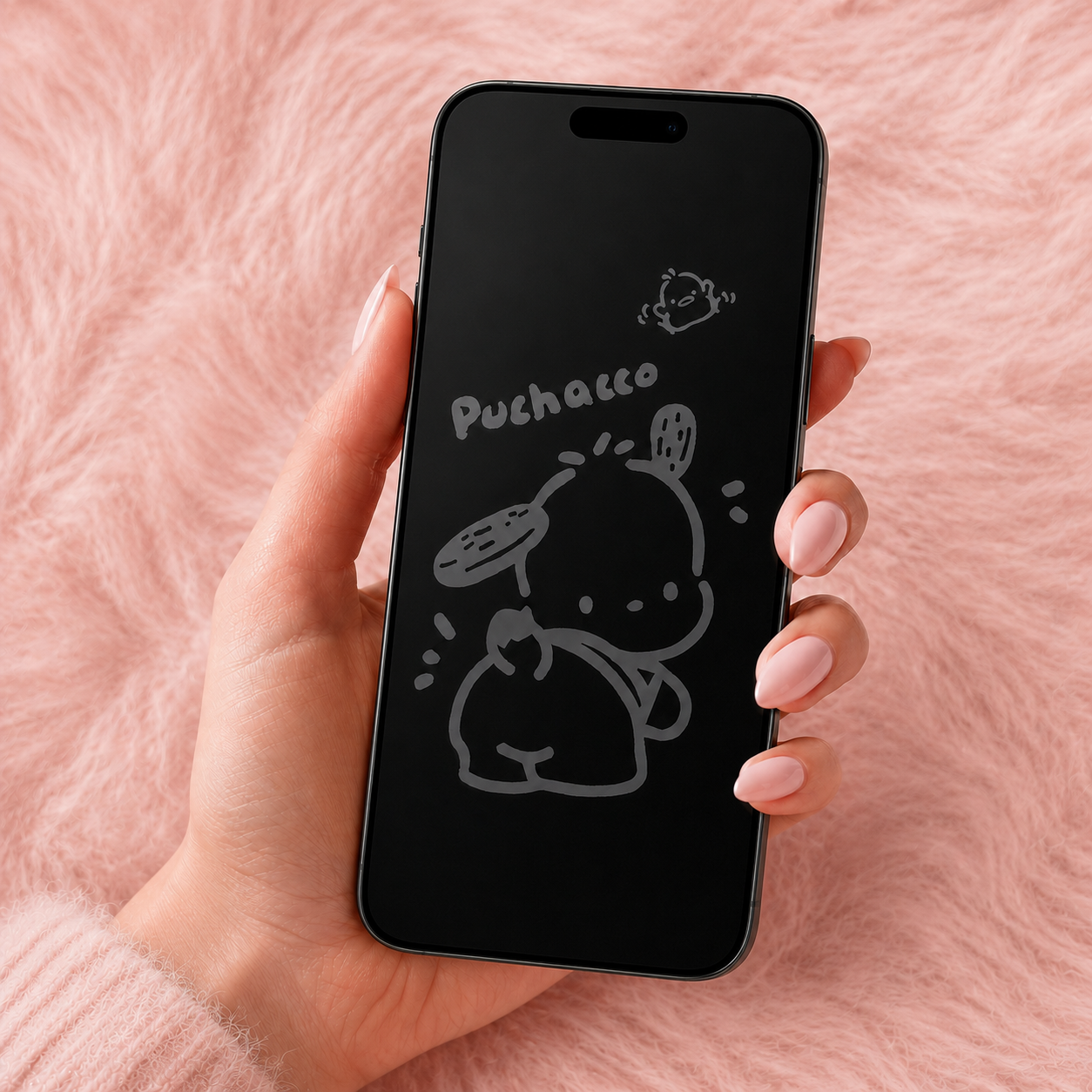 Protection iPhone Pochacco — sans étui