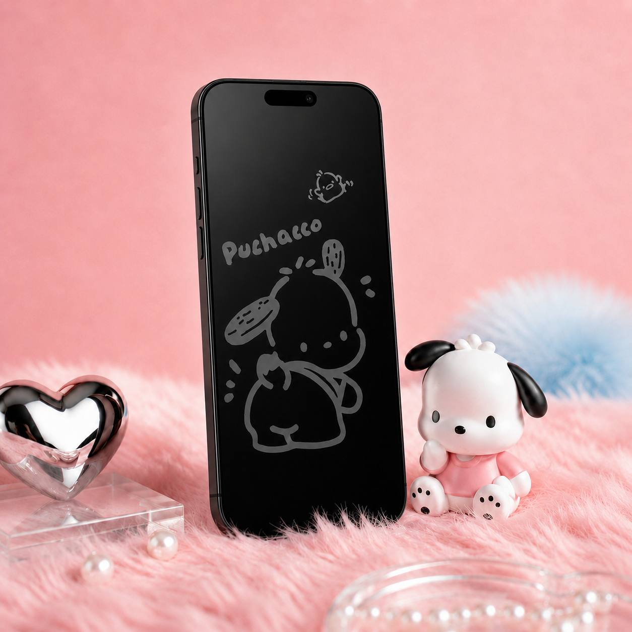 Protection iPhone Pochacco — sans étui