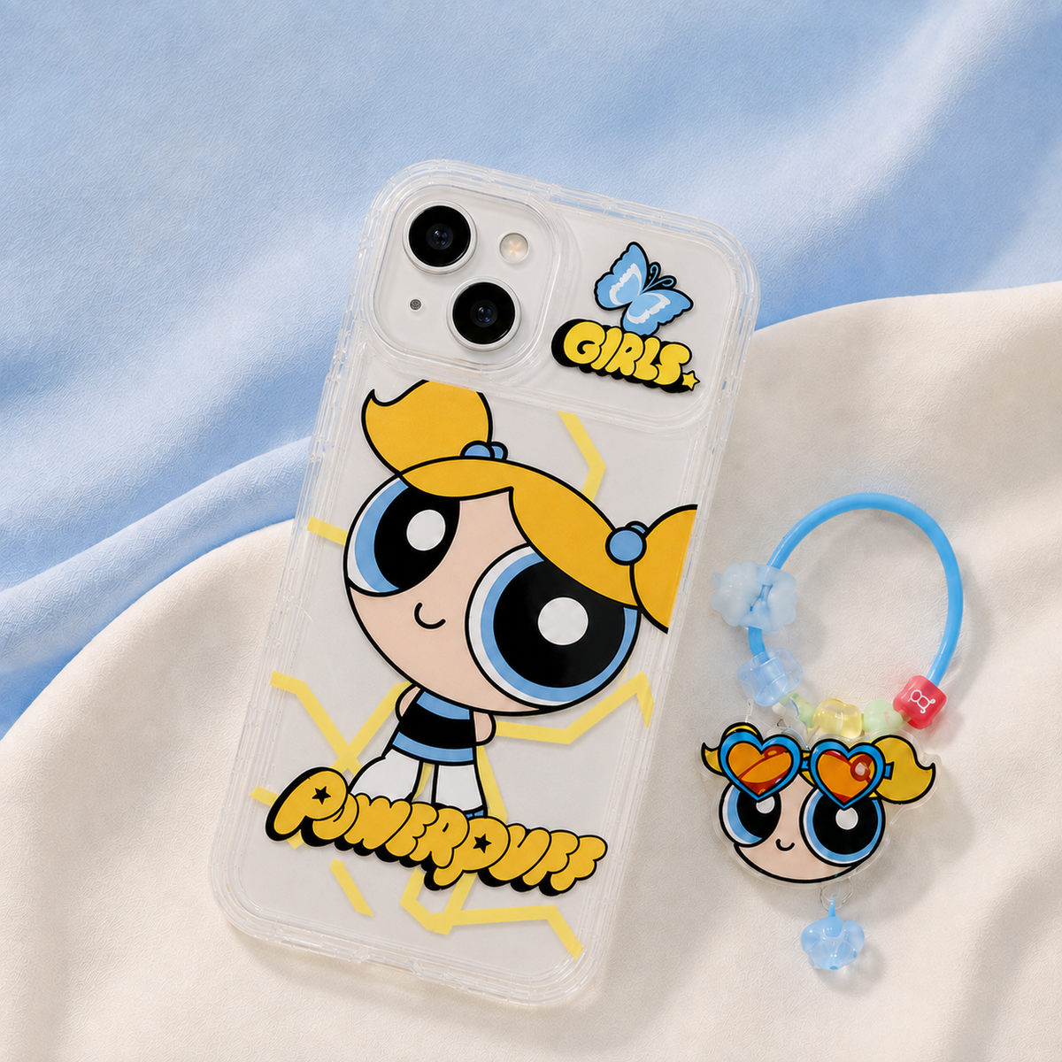 Coque Miroir SuperNanas + Charm