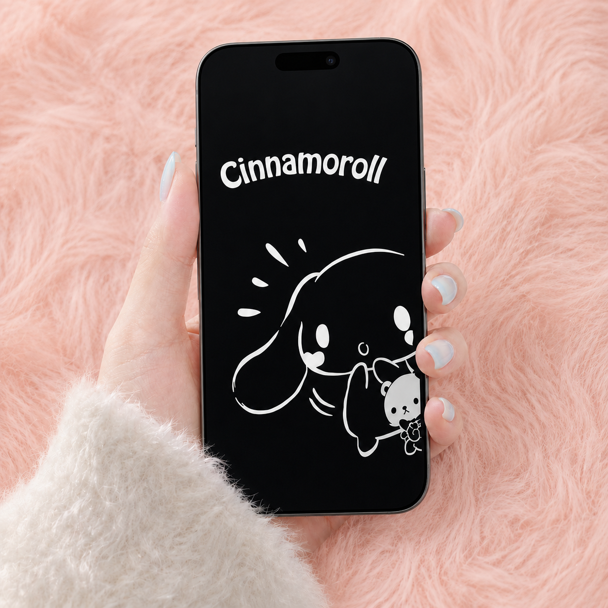 Protection iPhone Cinnamoroll — sans étui