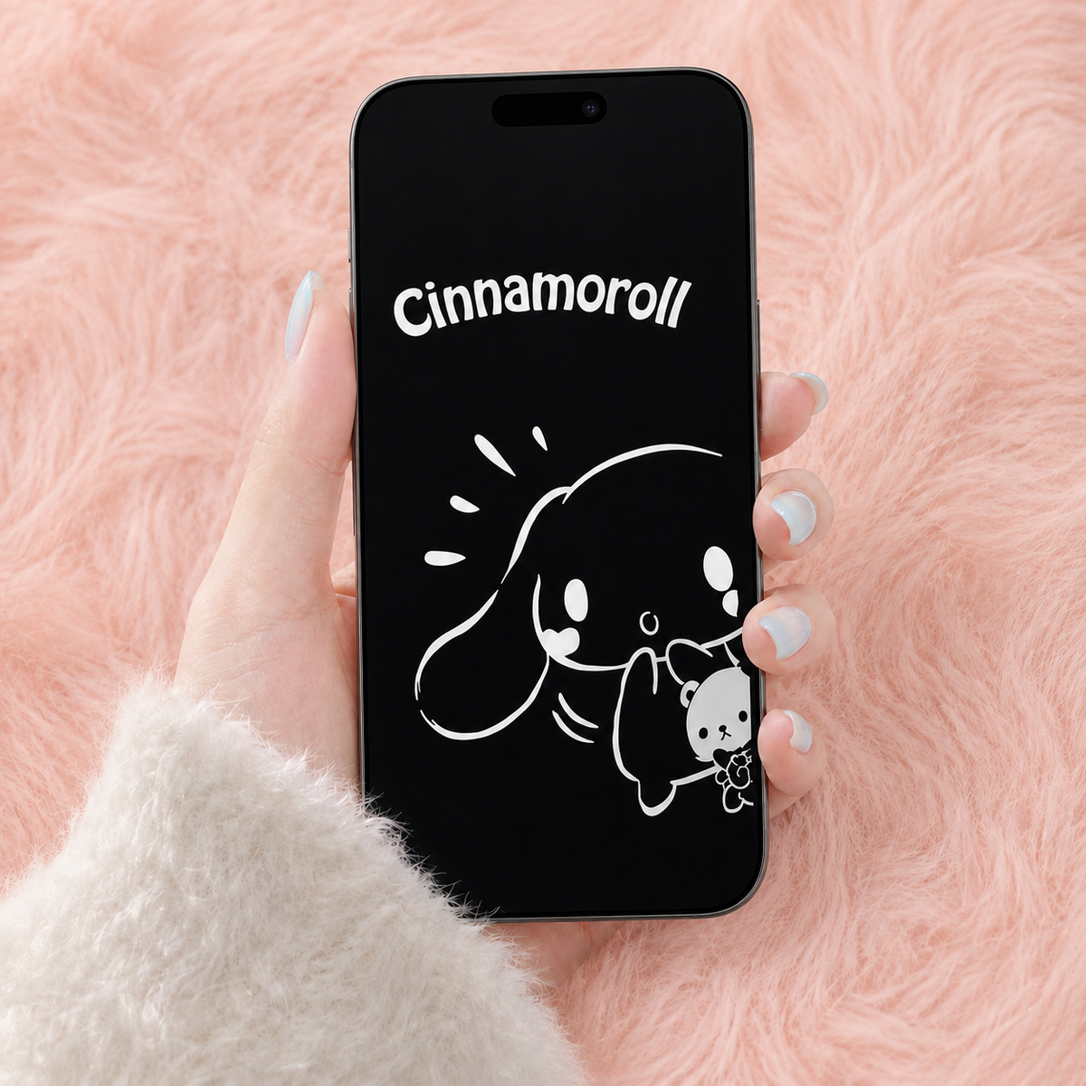 Protection iPhone Cinnamoroll — sans étui
