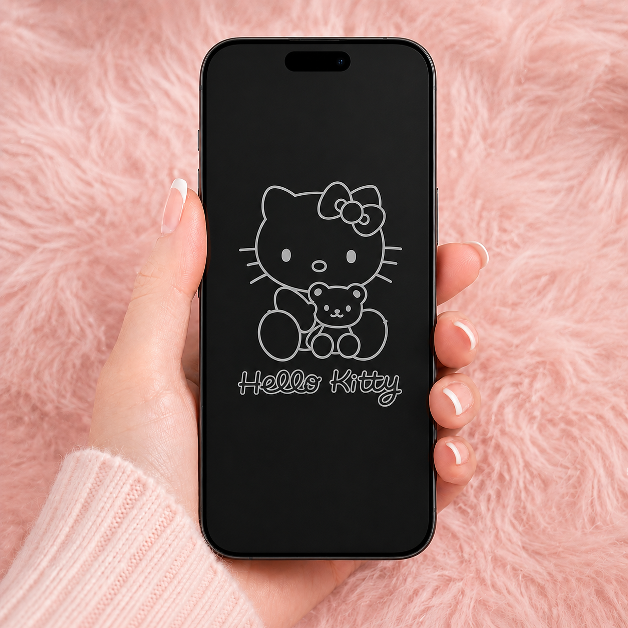 Protection iPhone Hello Kitty — sans étui